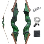 Green Recurve Bow