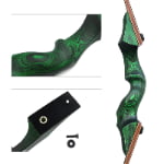 Green Recurve Bow