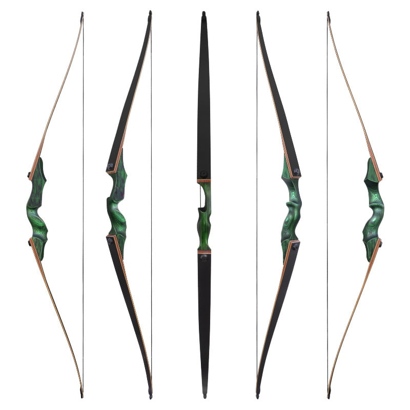Green Recurve Bow